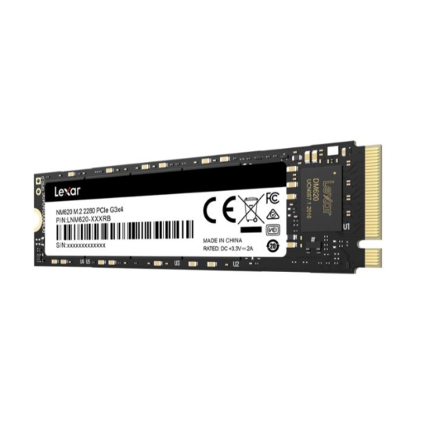 Ổ cứng SSD Lexar NM620 256GB M.2 2280 PCIe 3.0x4 (Đoc 3000MB/s - Ghi 1300MB/s) - (LNM620X256G-RNNNG)