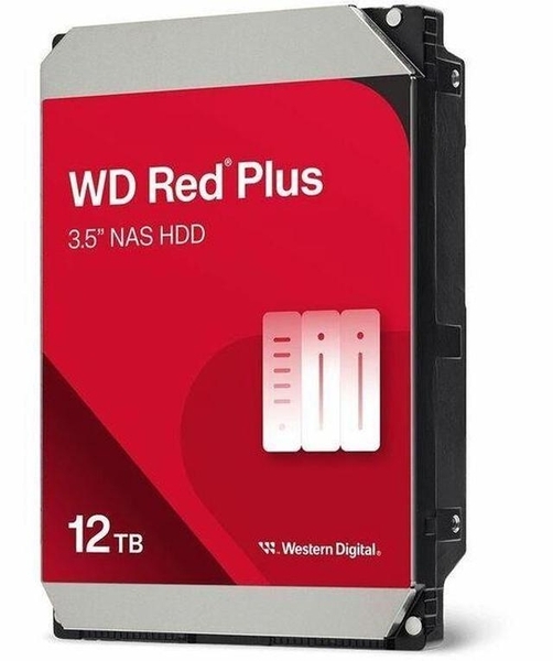 Ổ cứng Western Digital Red Plus 12TB 3.5 inch 512MB Cache 7200RPM WD120EFGX