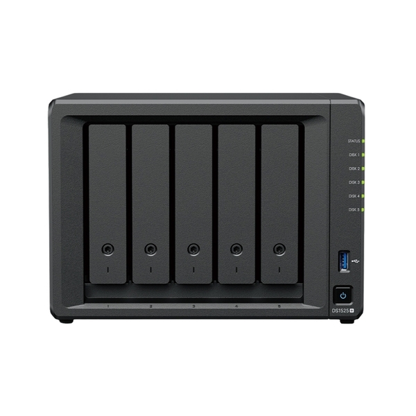 Thiết bị lưu trữ NAS Synology DS1525+ ( chỉ tương thích ổ Synology )