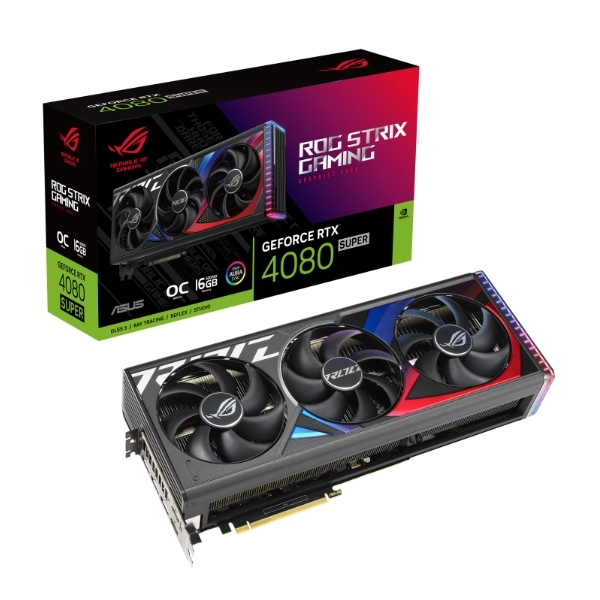 Card đồ họa Asus ROG Strix GeForce RTX 4080 SUPER 16GB GDDR6X OC