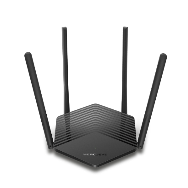 Bộ phát wifi 6 Mercusys MR60X (Chuẩn AX/ AX1500Mbps/ 4 Ăng-ten ngoài/ 35 User)