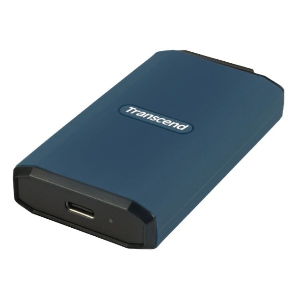 Ổ cứng di động SSD Transcend 4Tb TS4TESD410C (Type-C và USB3.2/ 2000Mb/s/ 2000Mb/s/ Xanh đậm)