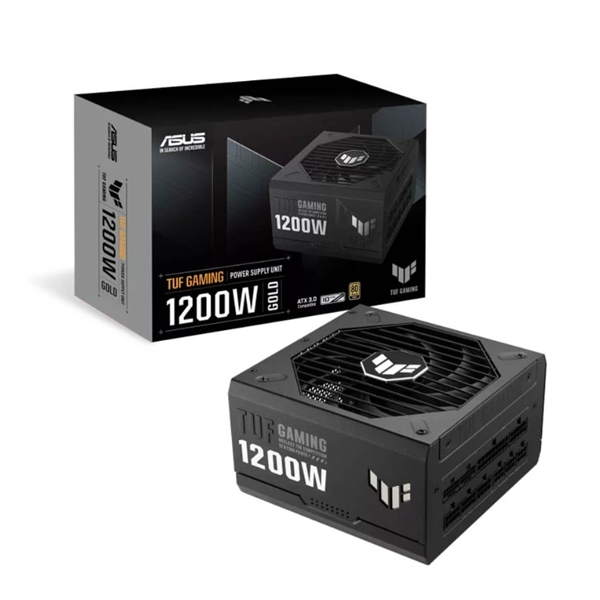 Nguồn máy tính Asus TUF Gaming PCIE5.0 1200W (80 Plus Gold/ Full-Modular/ ATX/ Đen)