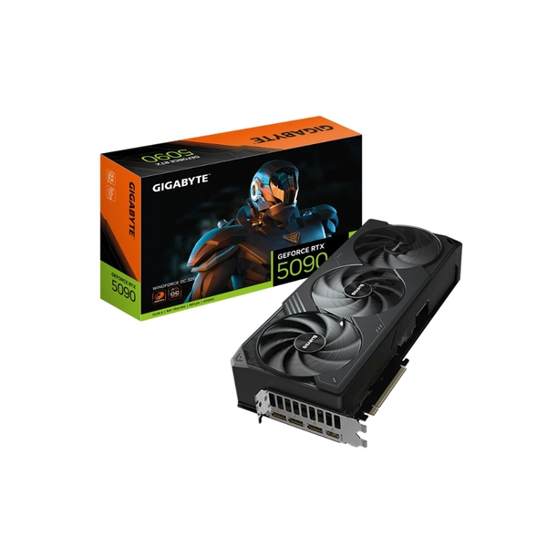 Card đồ họa Gigabyte GeForce RTX 5090 WINDFORCE OC (32GB/ GDDR7/ 512 bit)