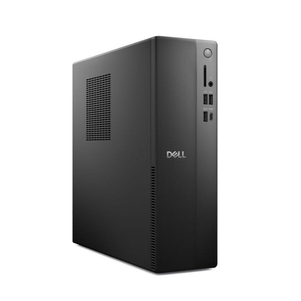 Máy tính để bàn Dell Slim ECS1250 (DS-14100-8-512G) | Đen | Intel Core i3-14100 | RAM 8GB DDR5 | 512GB SSD | K&M | WF+BL | Win 11 SL | SD Reader | 1Yr