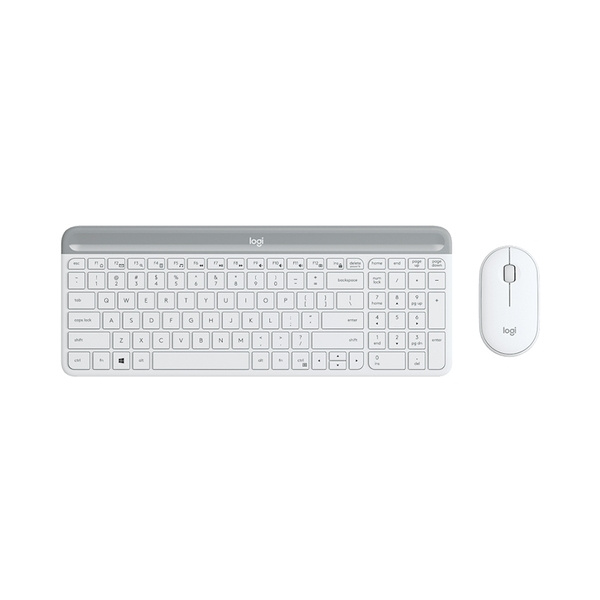 BỘ BÀN PHÍM CHUỘT KHÔNG DÂY LOGITECH MK470 TRẮNG (USB)