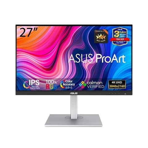 Màn hình Asus Pro Art PA279CV (27 inch/UHD/IPS/60Hz/5ms/350 nits/HDMI+DP+USB+USBC+Audio)