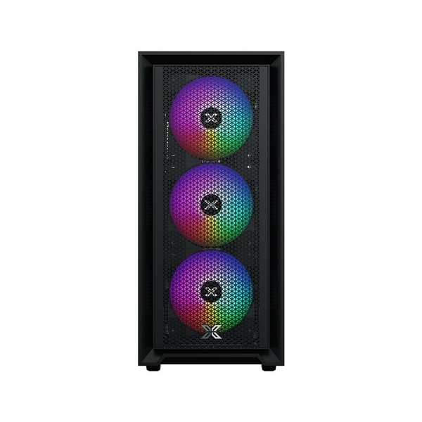 Vỏ case XIGMATEK SKY II 3F - EN44182 (ATX/Mid Tower/Màu Đen/3 fan ARGB)