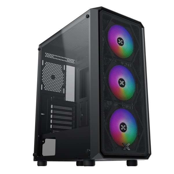 Vỏ máy tính Xigmatek DUO X 3F (eATX/ Màu đen/ 3fan)
