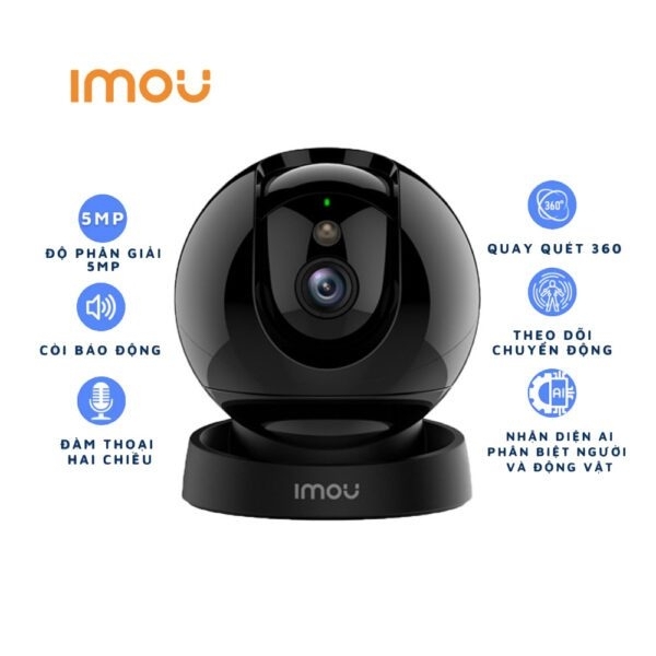 Camera Wifi PT Full Color 5MP IMOU IPC-GK2DP-5C0WE