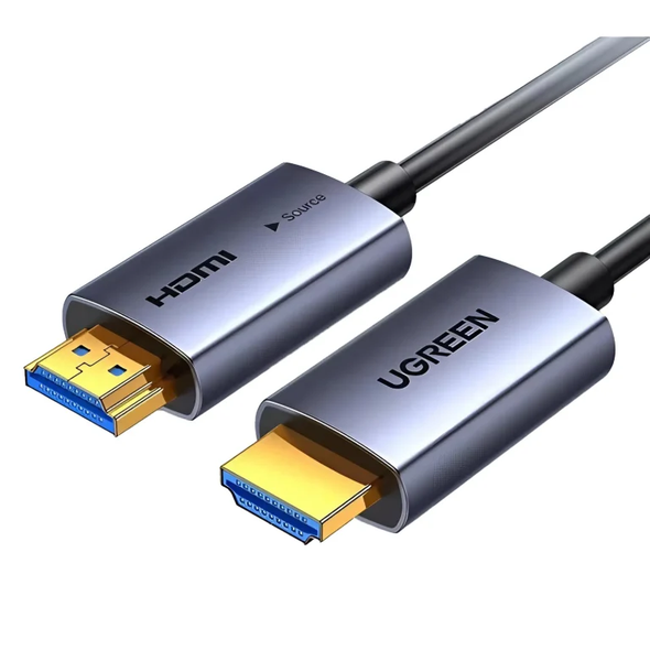 Dây Cáp HDMI 2.0 Sợi Quang Dài 15M Hỗ Trợ 4K@60Hz HDR Ugreen 45504
