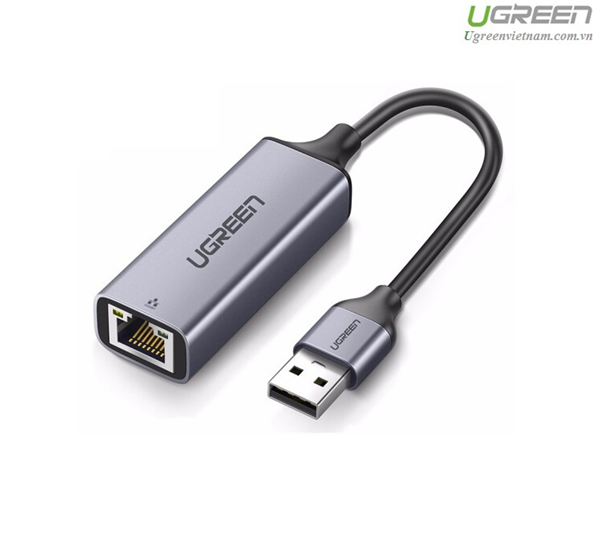 Ugreen 50922 - Cáp chuyển USB 3.0 sang Lan tốc độ 1000Mbps vỏ nhôm CAO CẤP