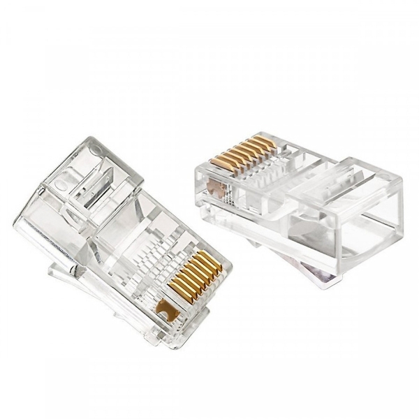 Đầu bấm cáp mạng Rj45 Golden Japan Cat5 ( Hộp/Túi 100 chiếc)