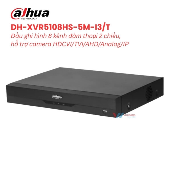 Đầu ghi hình 8 kênh DAHUA DH-XVR5108HS-5M-I3/T
