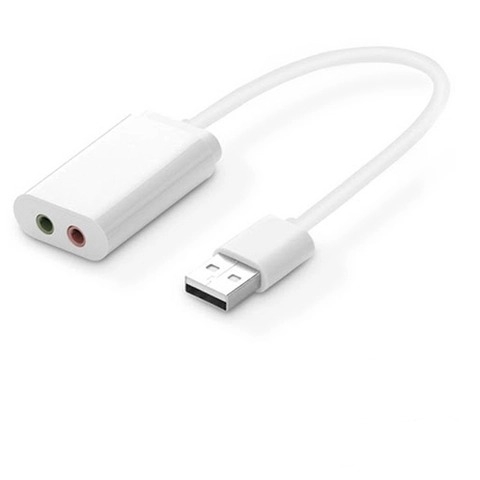 Bộ chuyển đổi USB Sound UGREEN 30143 3.5mm Headphone và Microphone Jack