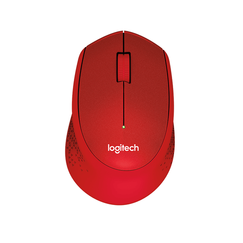 Chuột Không Dây Logitech M331 Silent - Màu đỏ