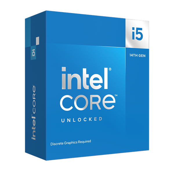 Bộ vi xử lý Intel Core i5 14600KF / Turbo up to 5.3GHz / 14 Nhân 20 Luồng / 24MB / LGA 1700