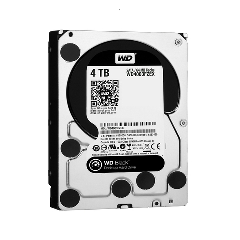 HDD Western Caviar Black 4TB WD4005FZBX SATA3 6Gb/s, 256MB Cache