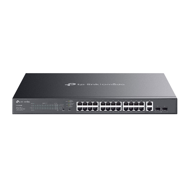 Switch PoE+ TP-Link Omada ES228GMP 28 cổng Gigabit, 24 cổng PoE+, 2 cổng SFP