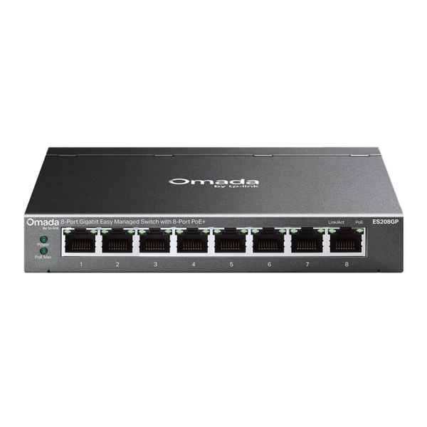 8-Port GE PoE+ Managed Switch TP-Link ES208GP
