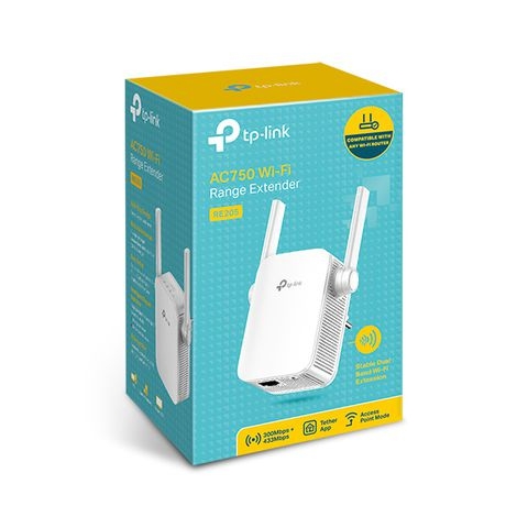 Bộ Mở Rộng Sóng Wi-Fi AC750 TP-Link RE205