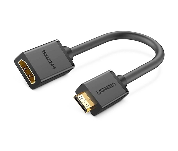 Cáp nối dài Mini HDMI to HDMI 20cm chính hãng Ugreen 20137