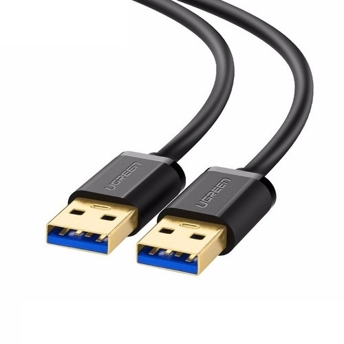 Cáp USB 3.0 hai đầu đực mạ vàng dài 1m chính hãng Ugreen 10370 cao cấp