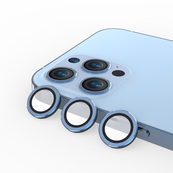 Miếng dán camera iPhone 13 Pro/13 Pro Max Mipow Xanh