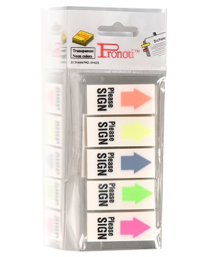 Giấy note Please Sign Pronoti