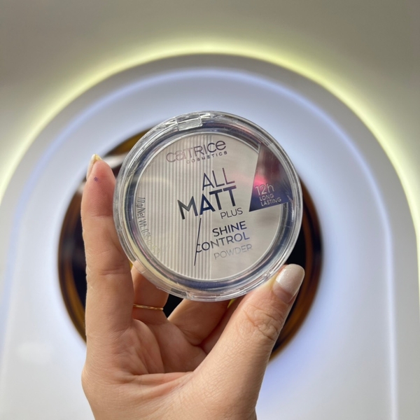 Phấn phủ Catrice All Matte Plus Shine Control -001
