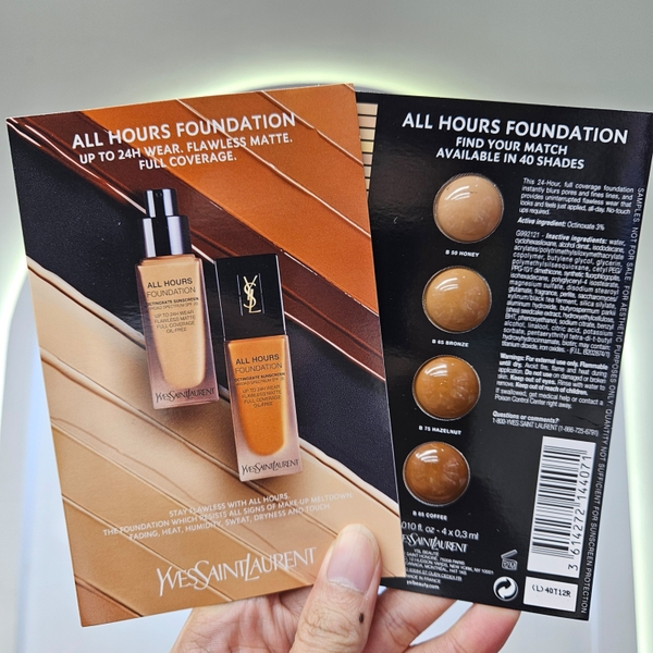 Sample Kem Nền YSL All Hours Foundation