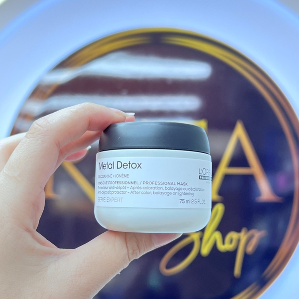 Mặt Nạ Tóc Loreal Metal Detox 75ml