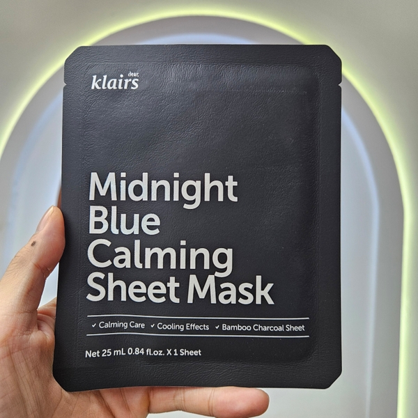 Mặt nạ giấy Klairs Midnight Blue Calming Sheet Mask