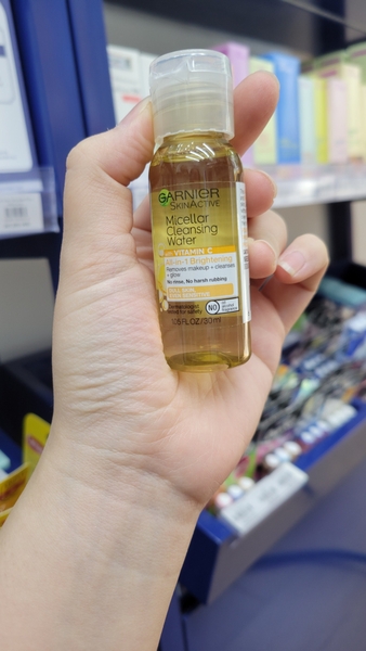 Nước tẩy trang Garnier có Vitamin C mini 30ml