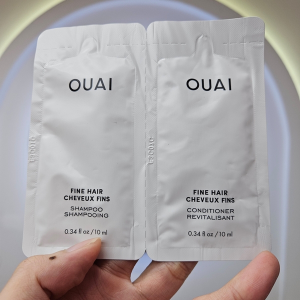 Sample Gội Xả OUAI Fine Hair