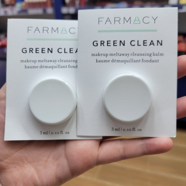 Mẫu dùng thử sáp tẩy trang Farmacy Green Clean 3ml