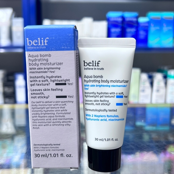 Kem Dưỡng Ẩm Body Belif Aqua Bomb 30ml
