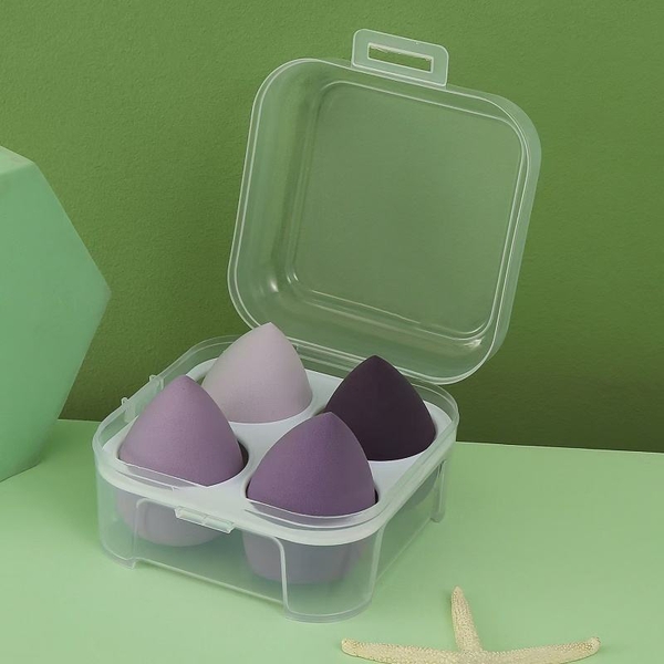 Set 4 bông mút tán nền AMORA