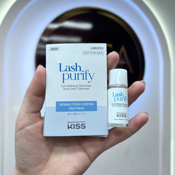 Tẩy Trang Mini Cho Mắt Và Mi Kiss Lash Purity 8ml