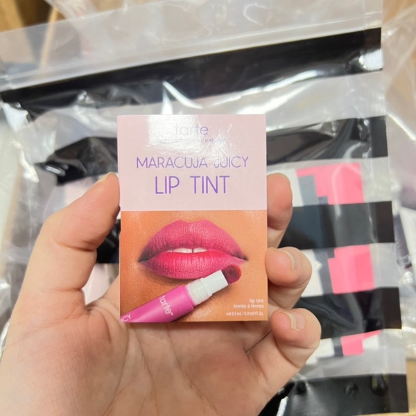 Son mini Tarte Lip Tint Màu lolli