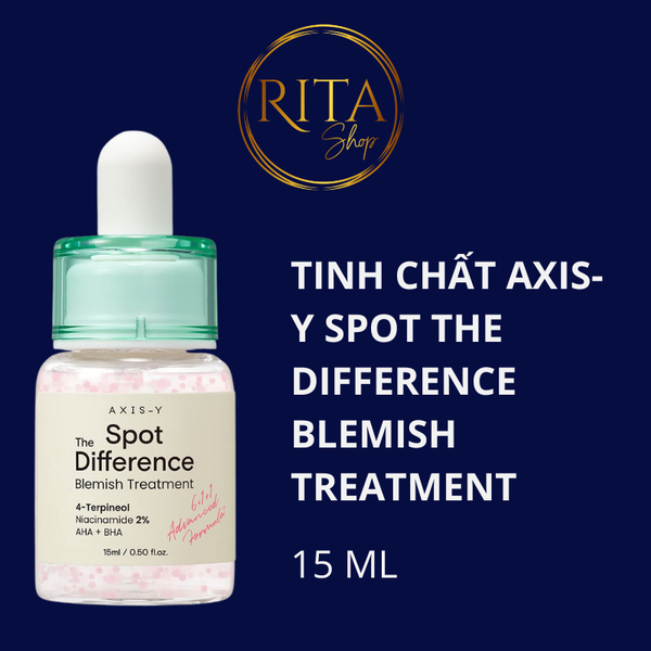 Tinh chất dưỡng da hỗ trợ cải thiện mụn AXIS-Y Spot The Difference Blemish Treatment 15ml