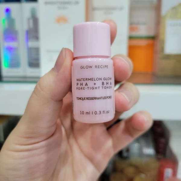 Toner se khít lỗ chân lông Glow Recipe watermelon glow bha + pha pore tight 10ml