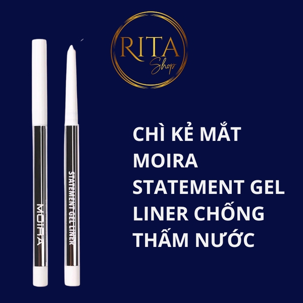 Chì kẻ mắt Moira Statement Gel Liner chống thấm nước