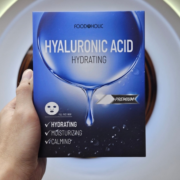 Combo Hộp 10 Miếng Mặt Nạ Foodaholic Hyaluronic Acid