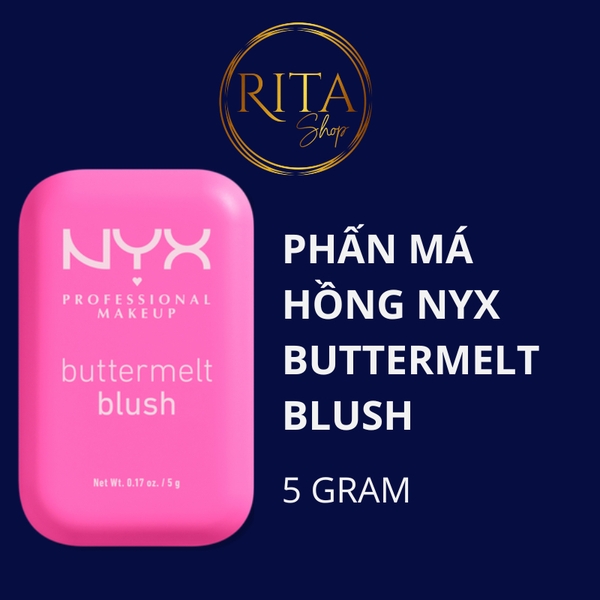 Phấn má hồng NYX Buttermelt Blush