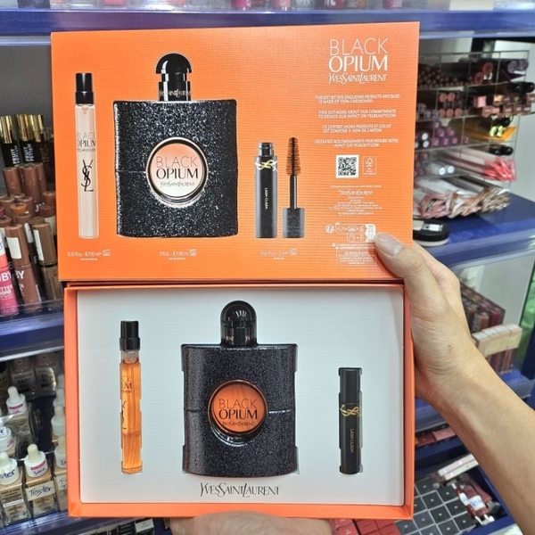 Set nước hoa dành cho nữ Y.S.L Black Opium EDP