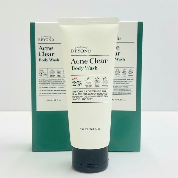 Sữa tắm giảm mụn cơ thể Beyond Acne aclear Body Wash 150ml