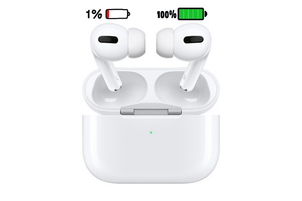 Làm thế nào để kiểm tra dung lượng pin của tai nghe AirPods?
