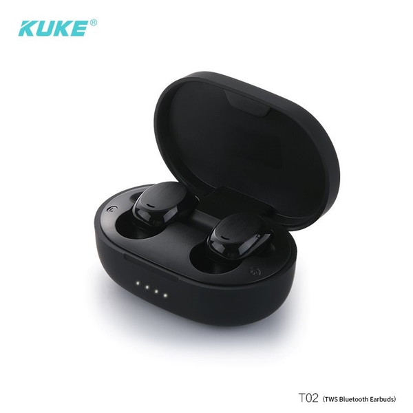 Tai nghe bluetooth 2 tai KUKE – T02 là dòng tai nghe tốt giá rẻ