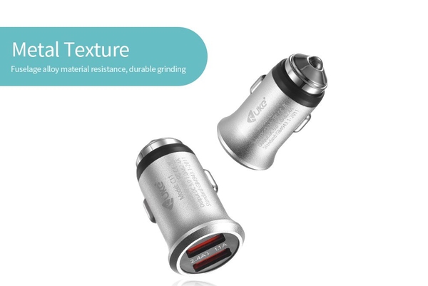 Tẩu sạc ô tô kèm dây KUKE - CE7 